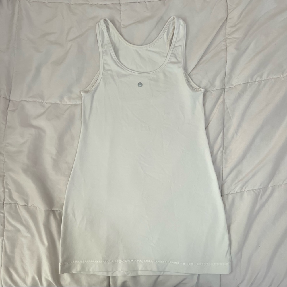 White Lululemon Tank Top